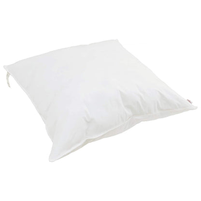 Piumone con cuscino 3 pcs Bianco Microfibra
