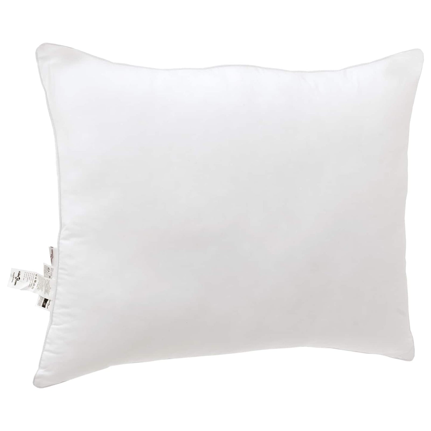 Piumone con cuscino 3 pcs Bianco Microfibra