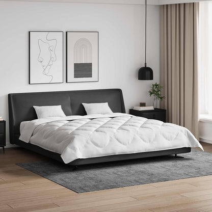 Piumone per tutte le stagioni 3 pcs Bianco Microfibra