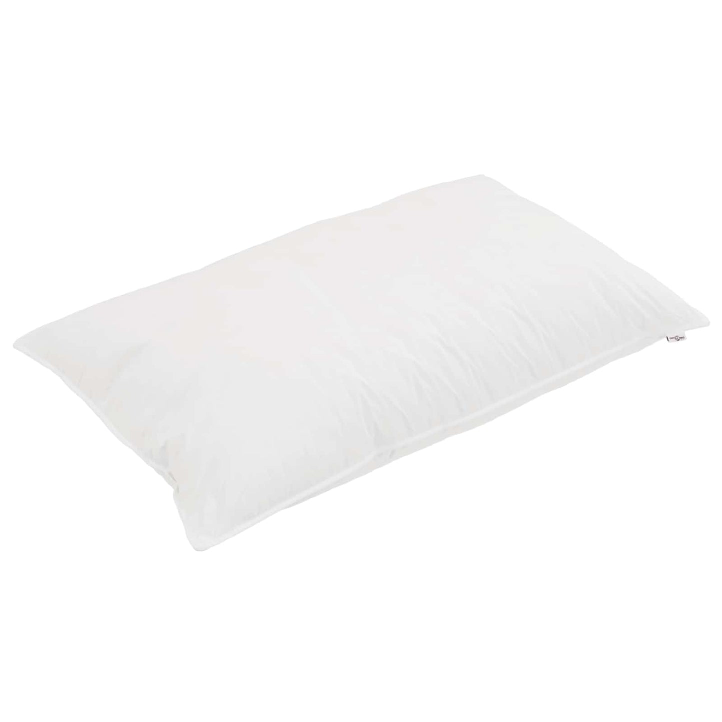 Duvet Invernale con cuscino 3 pcs Bianco Microfibra