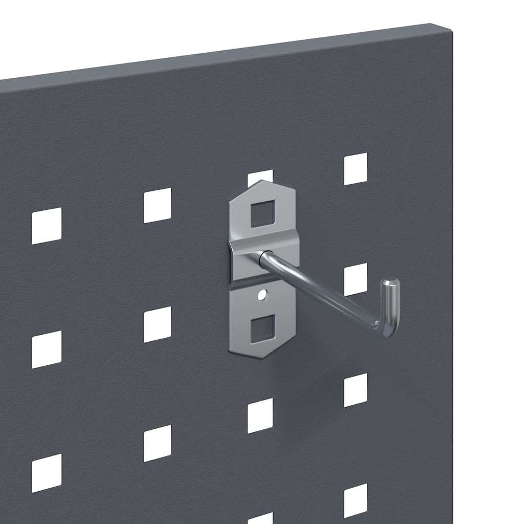 Carrello per Attrezzi con ruota Antracite 65 x 35 x 111 cm