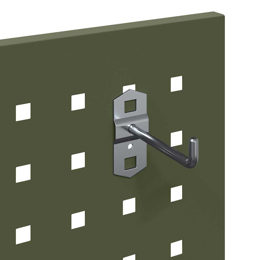 Carrello per Attrezzi con ruota Verde oliva 65 x 35 x 111 cm