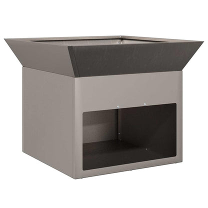 Focolare Ruggine 50 x 50 x 40 cm acciaio corten