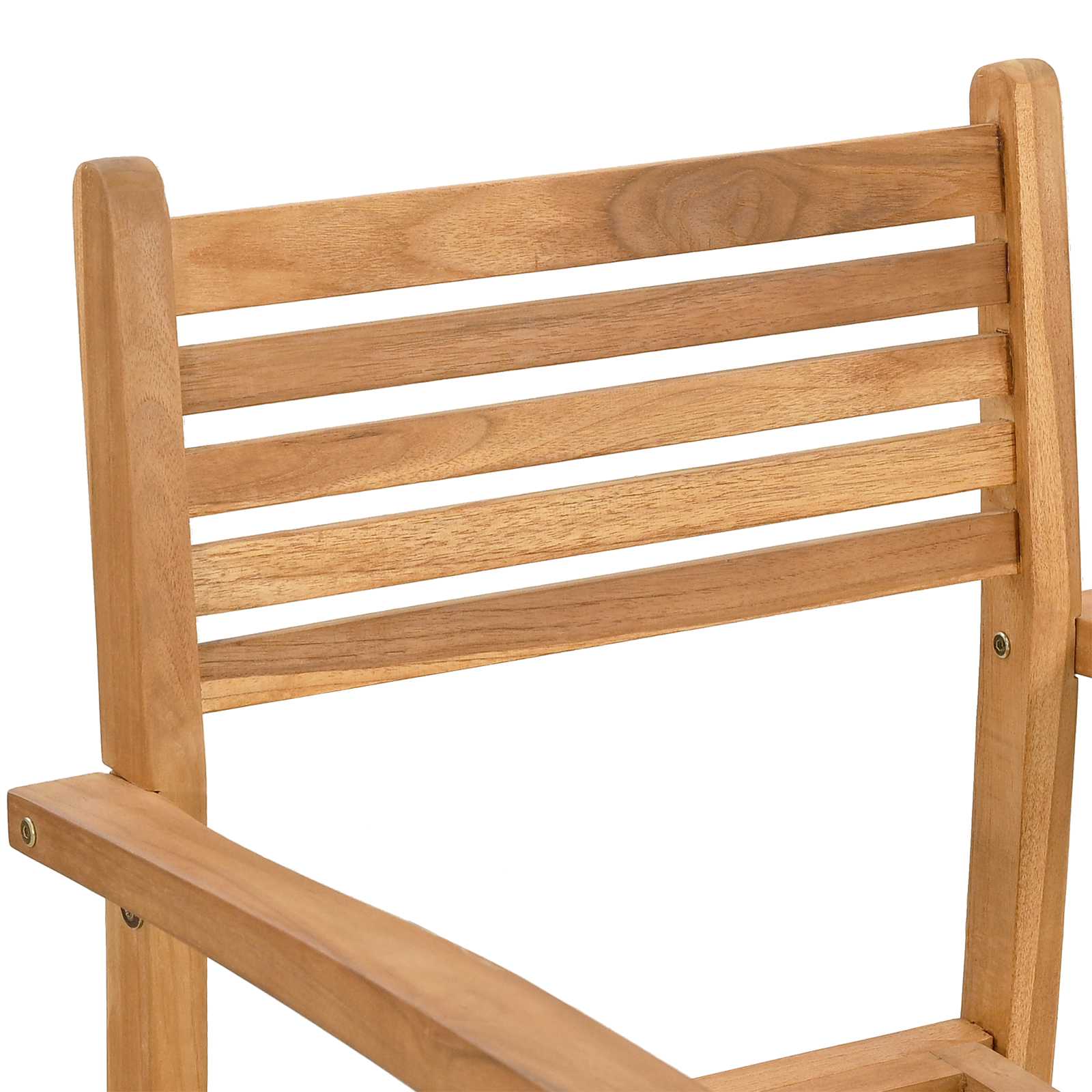 Set da Pranzo per Giardino 9 pcs Marrone Legno di teak solido | homemem39