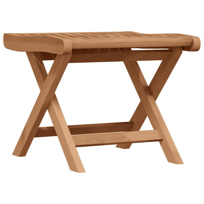 Set da Pranzo per Giardino 4 pcs Marrone Legno di teak solido