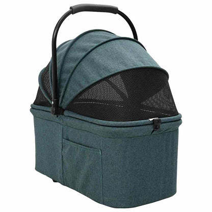 Passeggino pieghevole per animali Verde 78 x 54 x 101 cm - homemem39