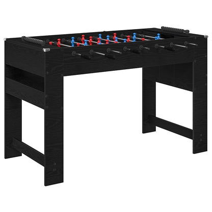 Tavolo da Foosball Rovere Nero 125 x 60,5 x 80 cm
