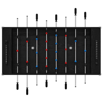 Tavolo da Foosball Rovere Nero 125 x 60,5 x 80 cm
