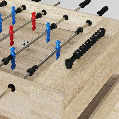 Tavolo da Foosball Rovere Sonoma 125 x 60,5 x 80 cm