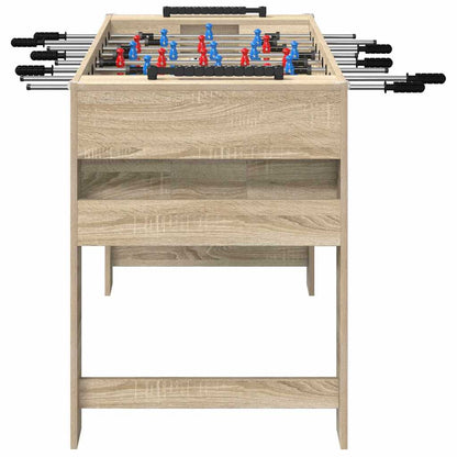 Tavolo da Foosball Rovere Sonoma 125 x 60,5 x 80 cm