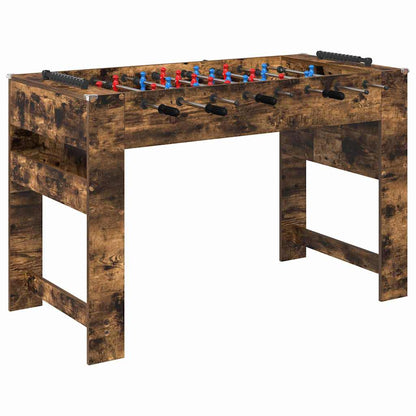 Tavolo da Foosball Rovere fumé 125 x 60,5 x 80 cm