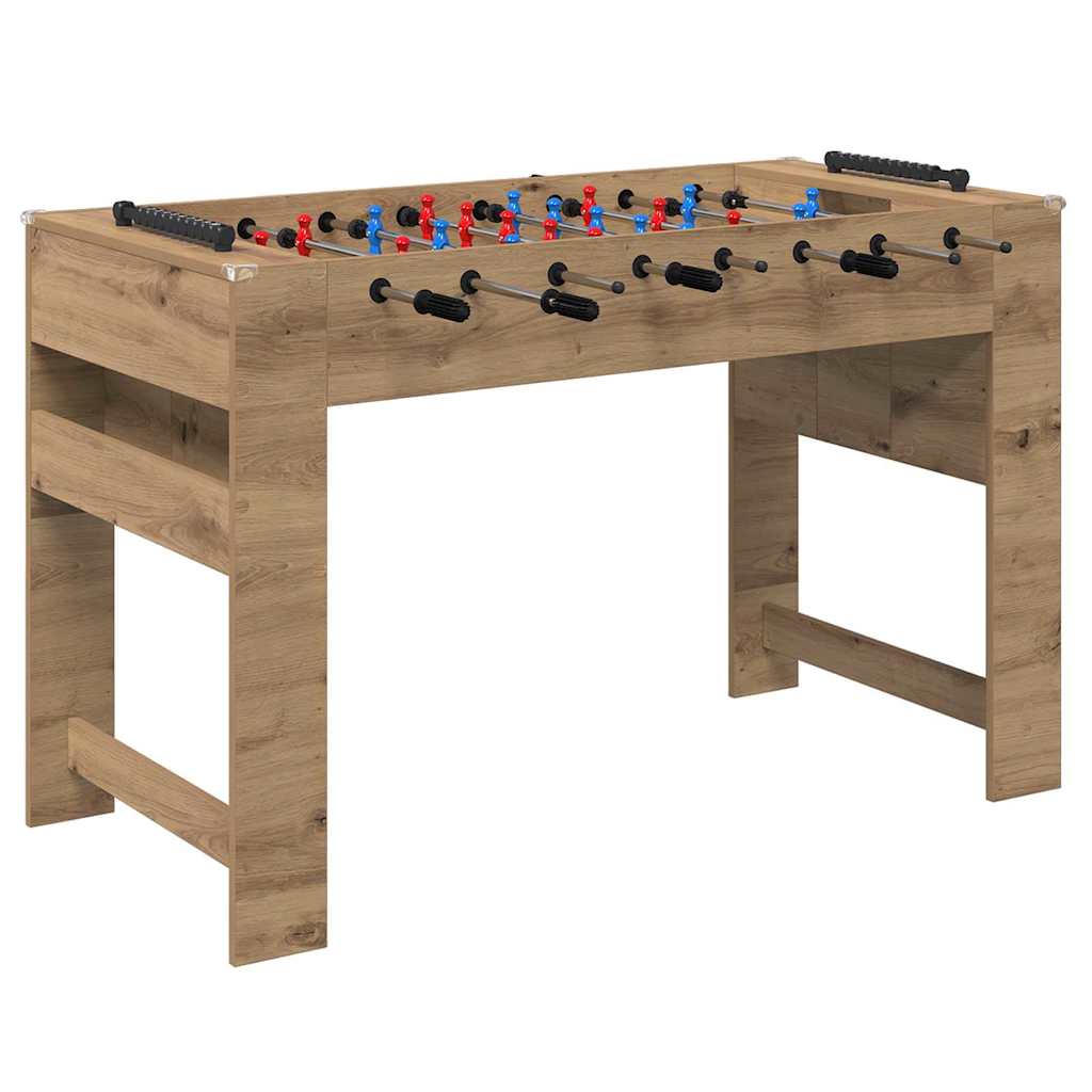 Tavolo da Foosball Rovere artigianale 125 x 60,5 x 80 cm