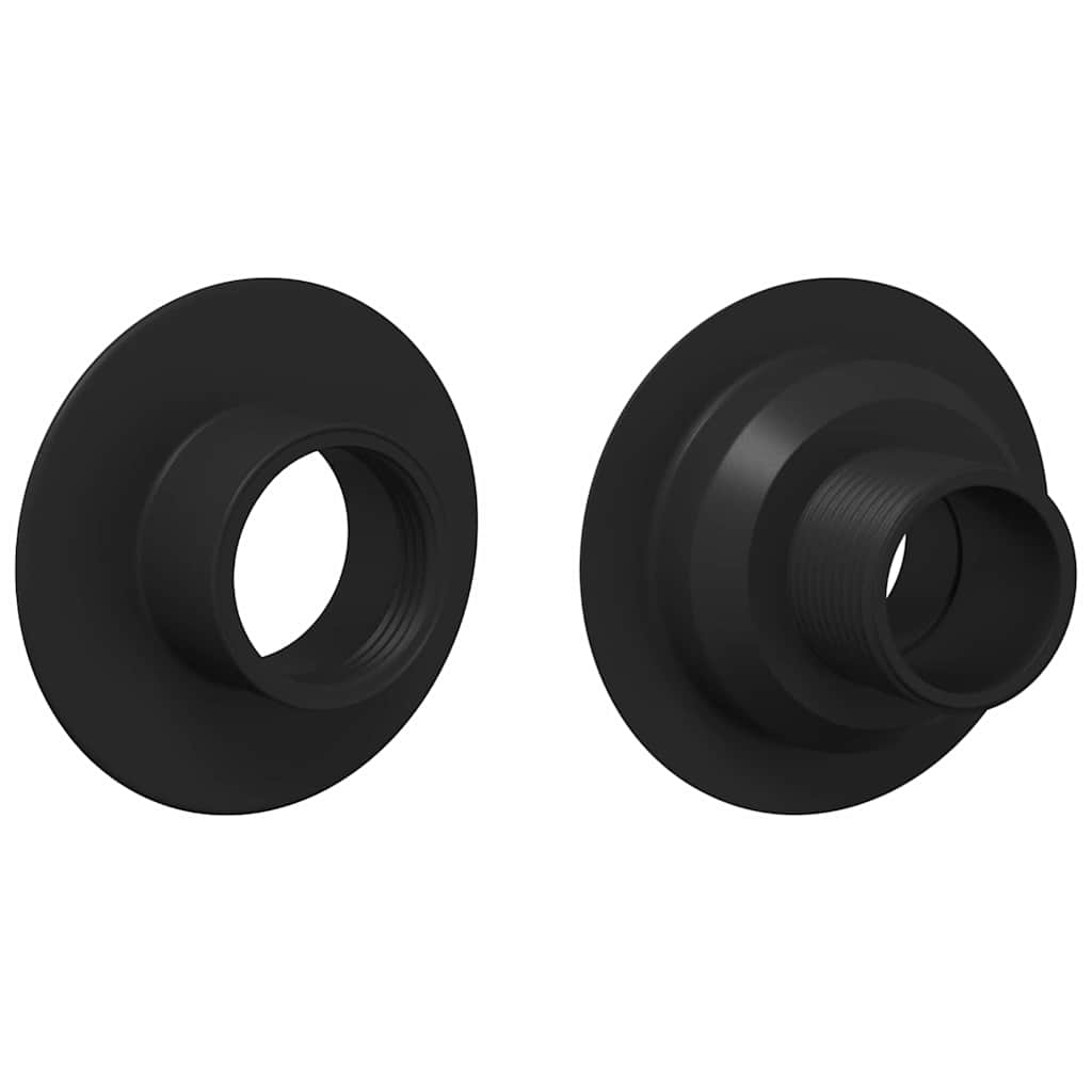 Cuscinetti per tavolo da biliardino 10 pcs Nero 5 x 5 x 2,8 cm | homemem39