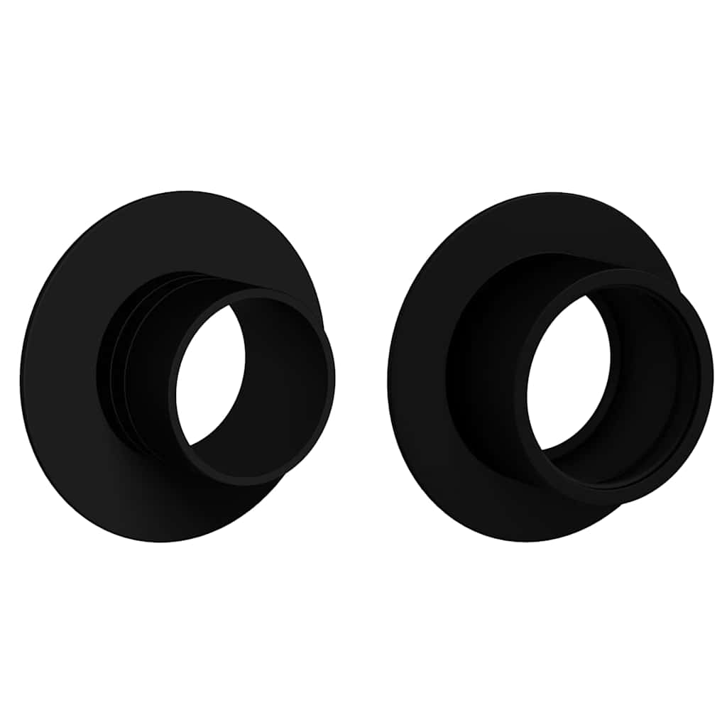 Tappi per tavolo da calciobalilla 10 pcs Nero 3 x 3 x 1,4 cm
