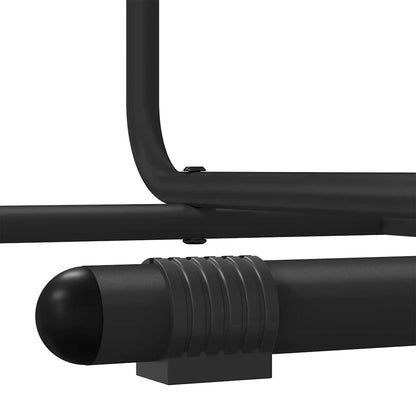 Stendibiancheria Nero 62 x 48 x 158 cm Acciaio