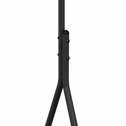 Stendibiancheria Nero 100 x 56 x 154 cm Acciaio