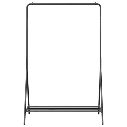 Stendibiancheria Nero 100 x 56 x 154 cm Acciaio