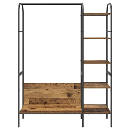 Stendibiancheria Marrone 120 x 44 x 160 cm Legno multistrato