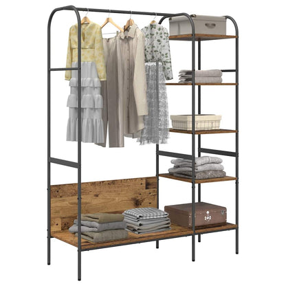 Stendibiancheria Marrone 120 x 44 x 160 cm Legno multistrato