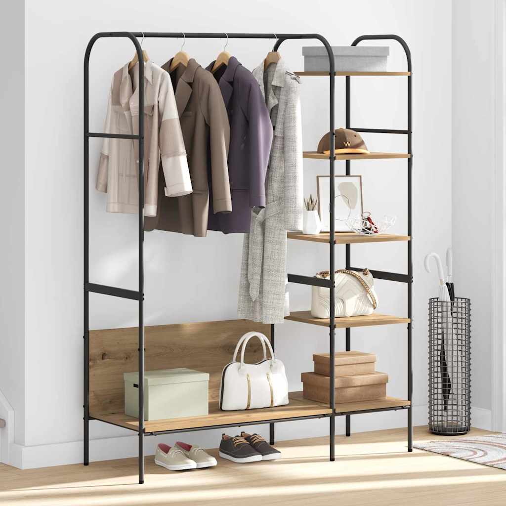 Stendibiancheria Beige 120 x 44 x 160 cm Legno multistrato