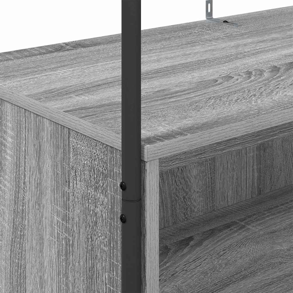 Stendibiancheria Grigio 100 x 44 x 160 cm Legno multistrato