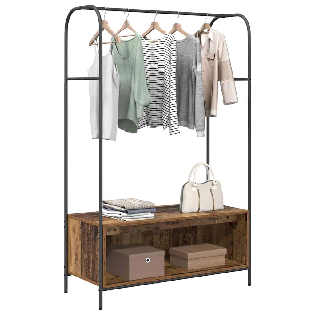 Stendibiancheria Rovere Marrone 100 x 44 x 160 cm