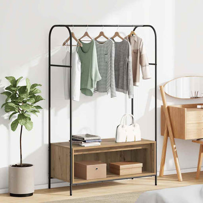 Stendibiancheria Rovere Marrone 100 x 44 x 160 cm