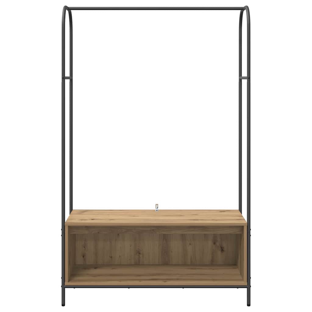 Stendibiancheria Rovere Marrone 100 x 44 x 160 cm