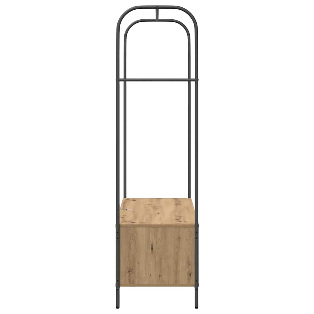 Stendibiancheria Rovere Marrone 100 x 44 x 160 cm