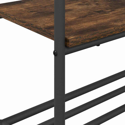 Stendibiancheria Rovere fumé 77 x 30 x 171 cm Legno multistrato