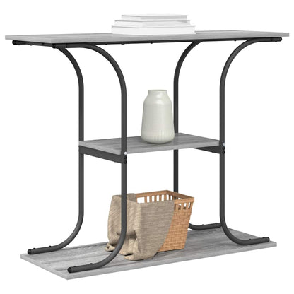 Tavolo consolle Grigio Sonoma 101 x 35 x 80,5 cm