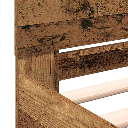 Struttura del letto Legno vecchio 203 x 185 x 70 cm | homemem39