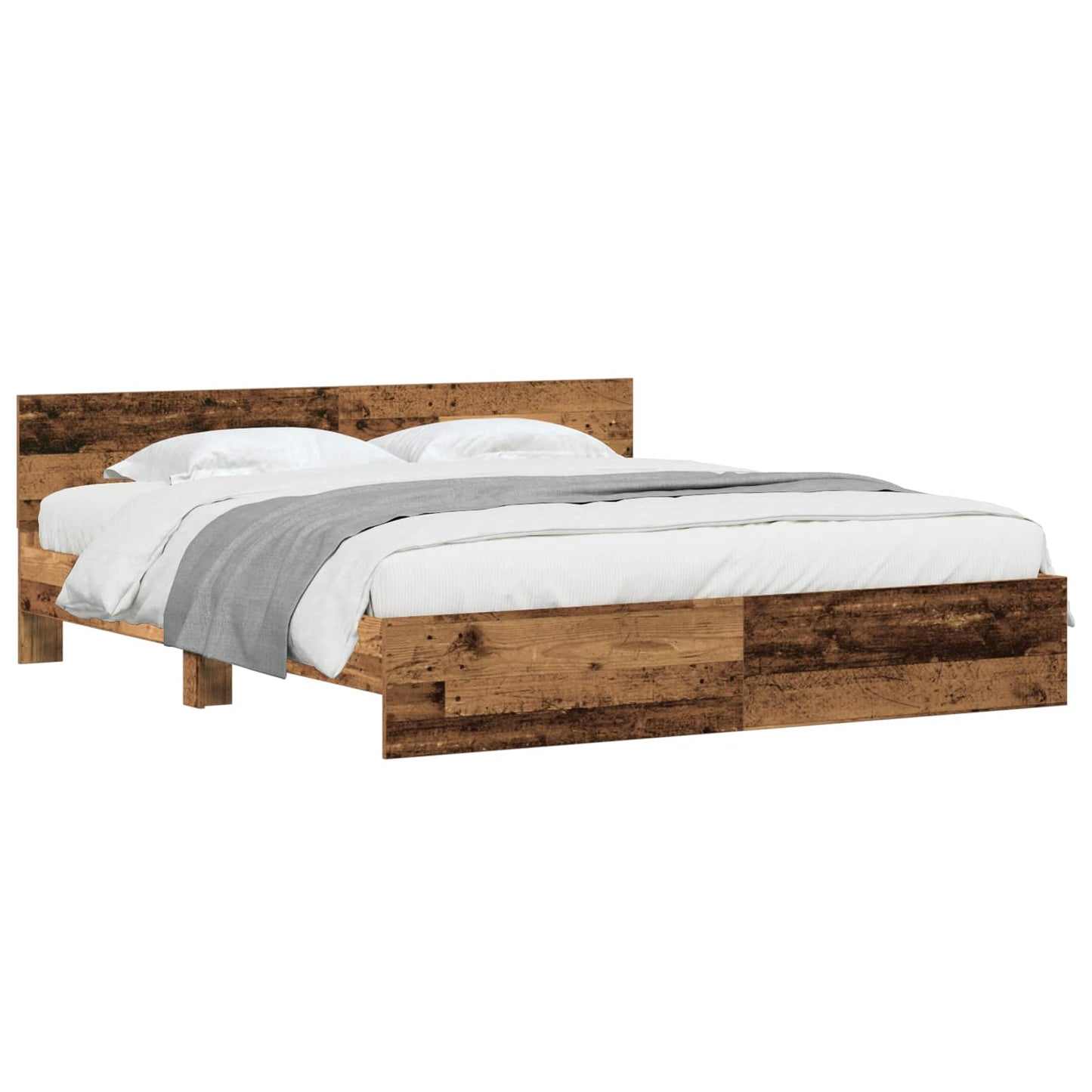 Struttura del letto Legno vecchio 203 x 185 x 70 cm | homemem39