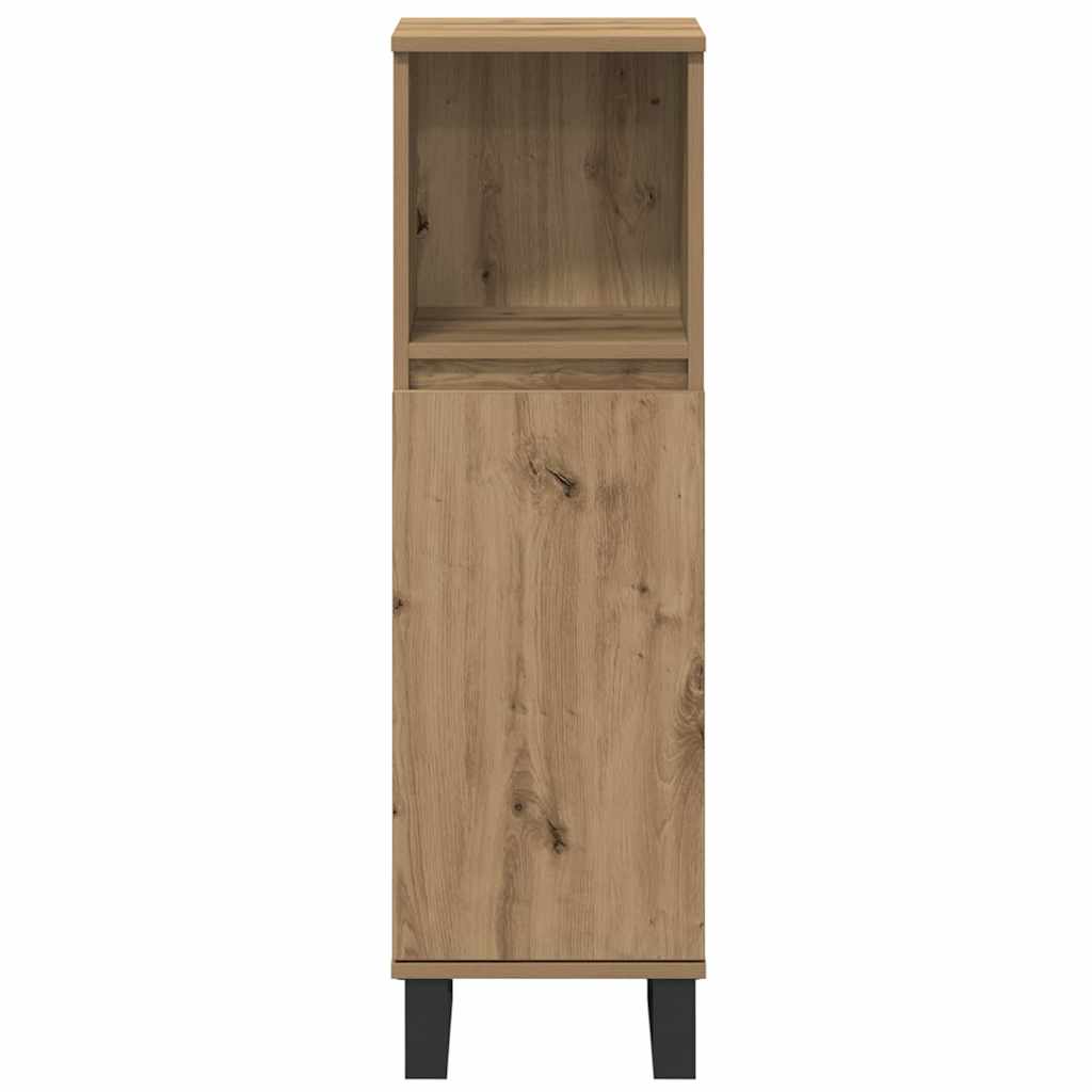 Set di mobili per il bagno 3 pz Marrone 30 x 30 x 180 cm | homemem39