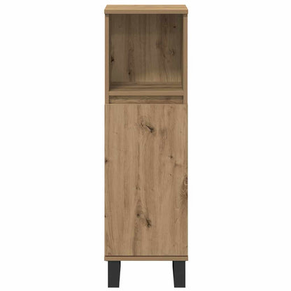 Set di mobili per il bagno 3 pz Marrone 30 x 30 x 180 cm | homemem39