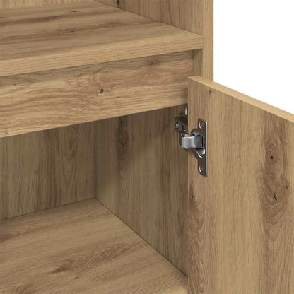 Set di mobili per il bagno con porta 3 pcs Rovere artigianale | homemem39