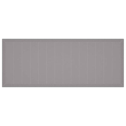 Tavolo da Pranzo da Giardino Grigio chiaro 250 x 100 x 73 cm