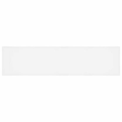 Tavolo da Pranzo da Giardino Bianco 400 x 100 x 73 cm