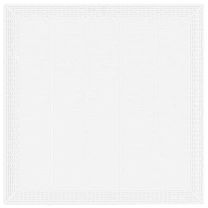 Set da Pranzo per Giardino 3 pcs Bianco Rattan Polt - homemem39