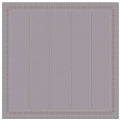 Set da Pranzo per Giardino 3 pz Grigio chiaro Polipropilene | homemem39