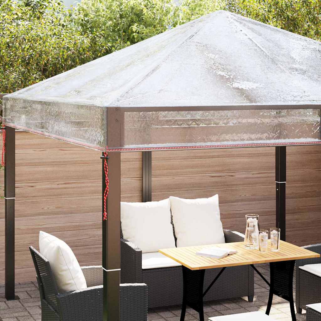 Sostituzione Copertura Gazebo Trasparente 300 x 300 x 26 cm PVC | homemem39