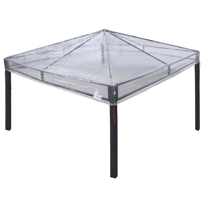 Sostituzione Copertura Gazebo Trasparente 300 x 300 x 26 cm PVC