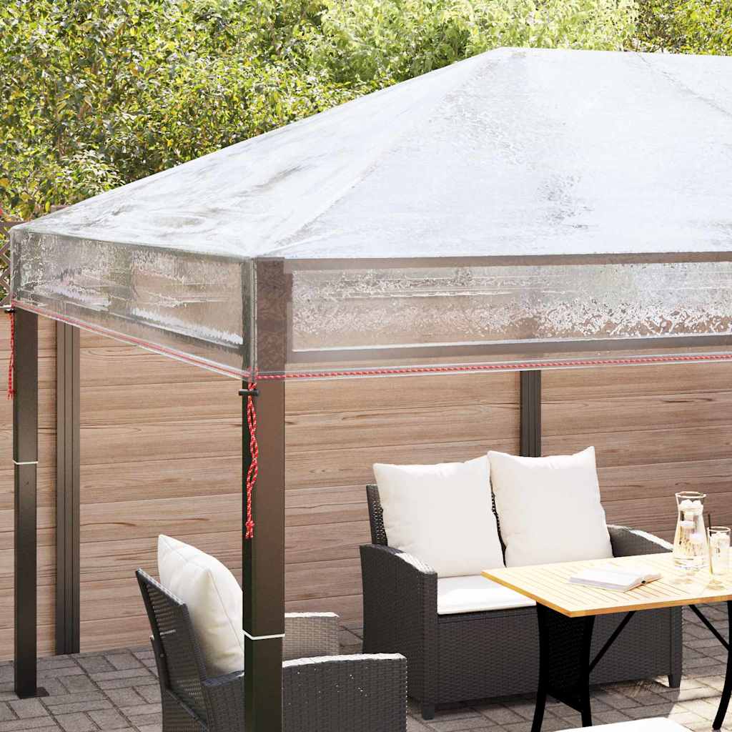 Sostituzione Copertura Gazebo Trasparente 400 x 300 x 32 cm PVC | homemem39