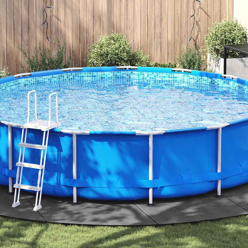 Telo per Fondo Piscina Grigio chiaro Ø 610 cm