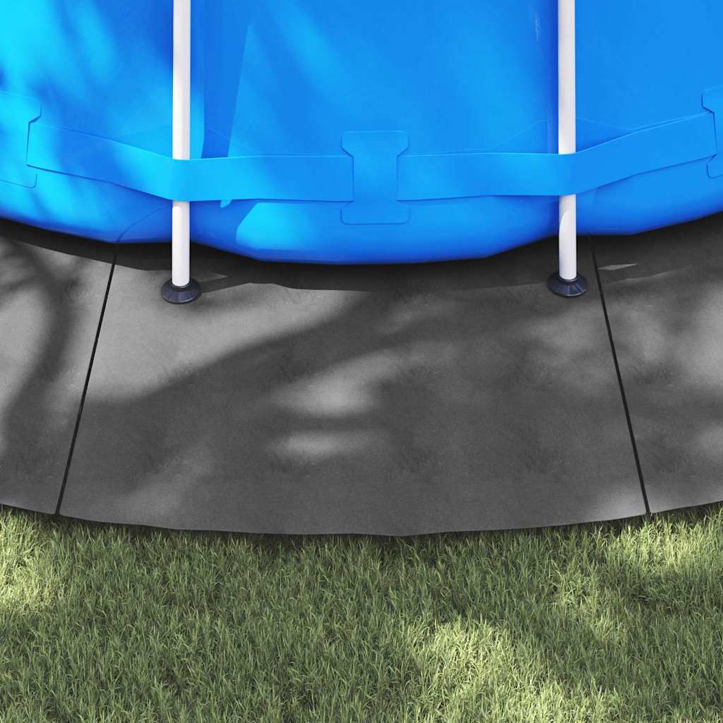 Telo per Fondo Piscina Grigio chiaro Ø 610 cm