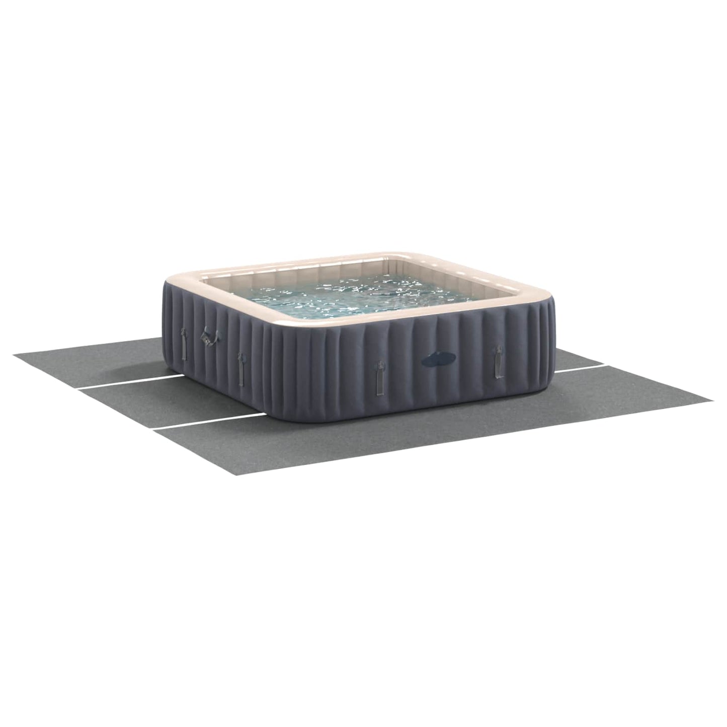 Telo per Fondo Piscina Grigio chiaro 396 x 396 x 0,1 cm | homemem39