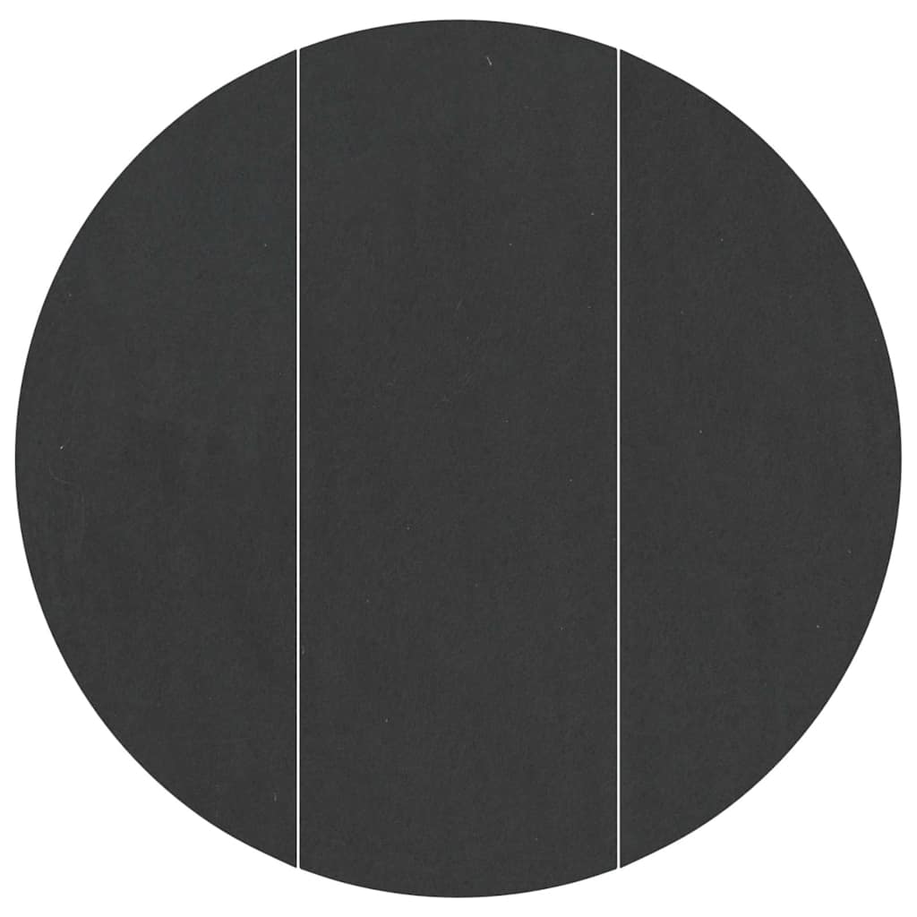 Telo per Fondo Piscina Nero Ø 366 cm Tessuto Non Tessuto