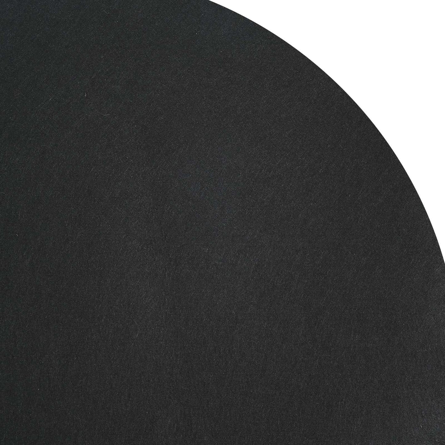 Telo per Fondo Piscina Nero Ø 458 cm Tessuto Non Tessuto