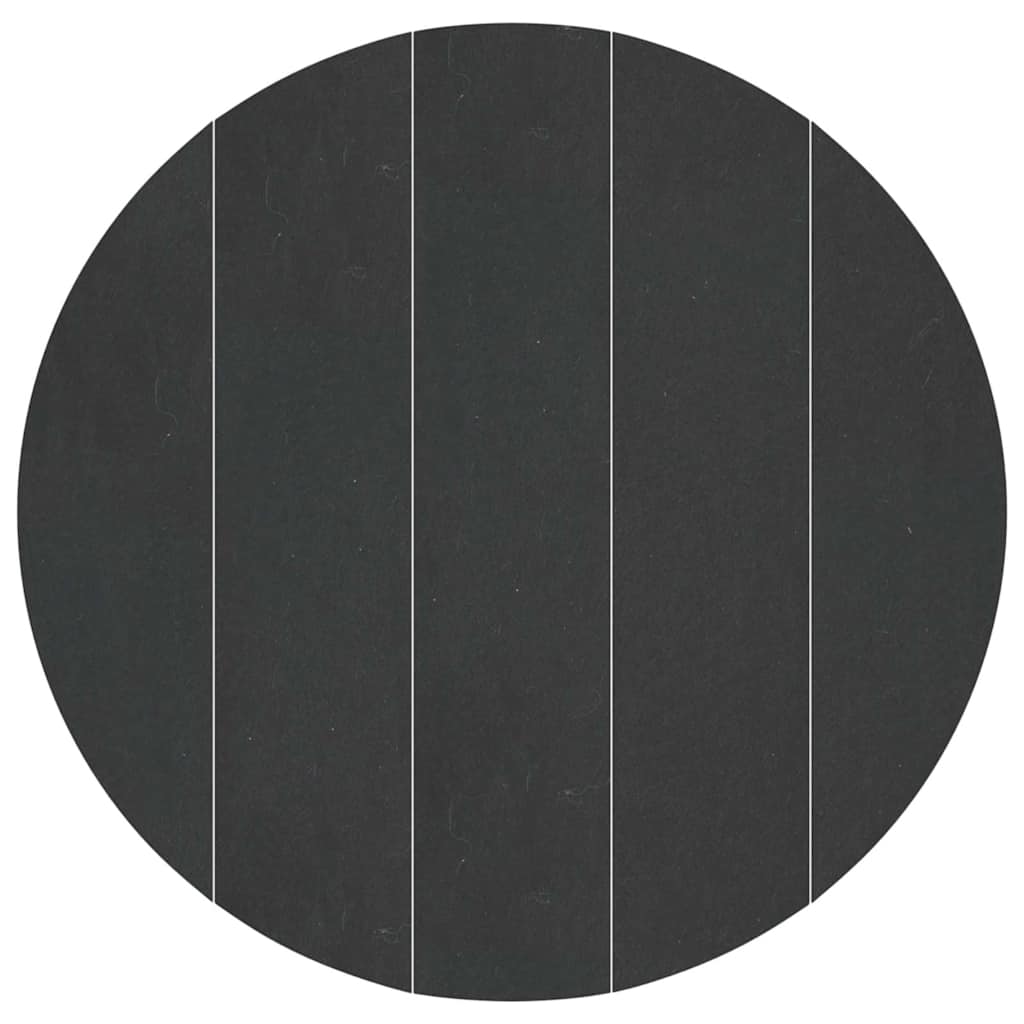 Telo per Fondo Piscina Nero Ø 610 cm Tessuto Non Tessuto