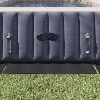 Telo per Fondo Piscina Nero 550 x 280 cm Tessuto Non Tessuto